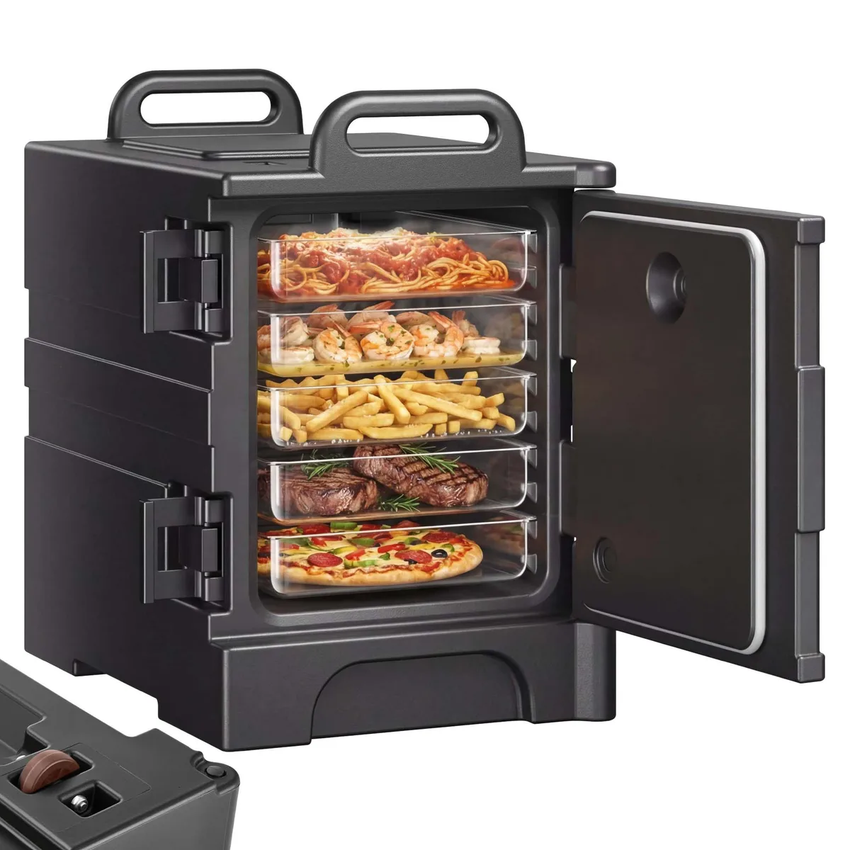 VEVOR VEVOR BW-75 Insulated Food Pan Carrier 81 Qt 75 L — product photo