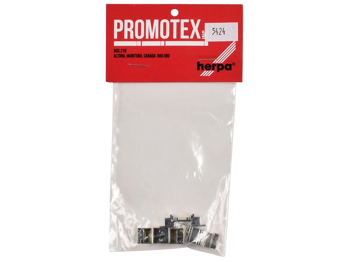 Promotex Promotex Peterbilt Truck Steps Chrome Set of 3 1/87 HO Scale 1.125in — product photo