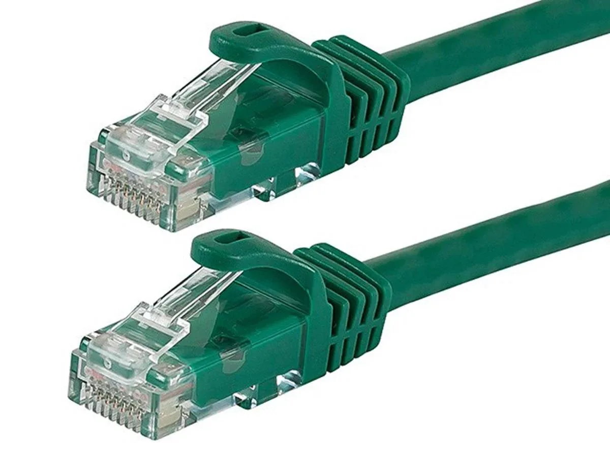 Monoprice Inc. Monoprice Inc. 9850 network ethernet cable 2.1336 m green — product photo