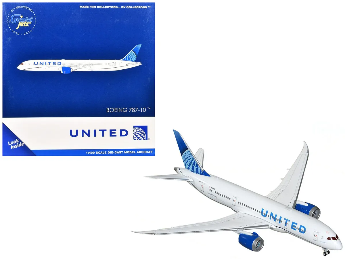 GeminiJets GeminiJets Boeing 787-8 United Airlines N26902 1/400 Diecast — product photo