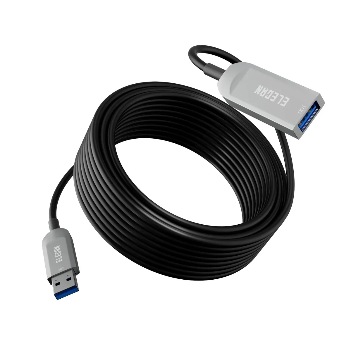  Elecan Active Optical USB 3.0 Extension Cable 50 ft Type A Male to Female 5Gbps — product photo
