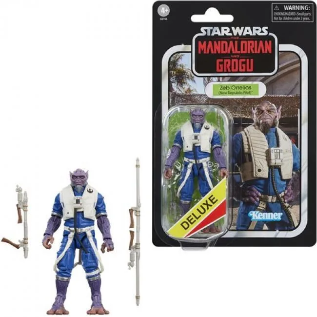 Star Wars Star Wars G27665L00 Zeb Orrelios Action Figure 3.75-inch — product photo