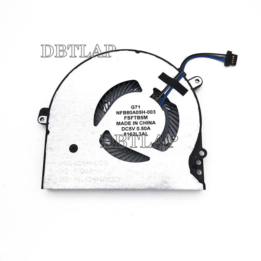 DBTLAP DBTLAP Cooling Fan for HP Pavilion 15-CC100 15-CC500 15-CC600 15-CC700 — product photo