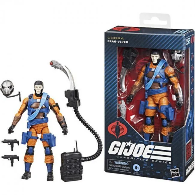 Hasbro Hasbro G.I. Joe Classified Series #153 Frag-Viper Action Figure G10695X00 — product photo