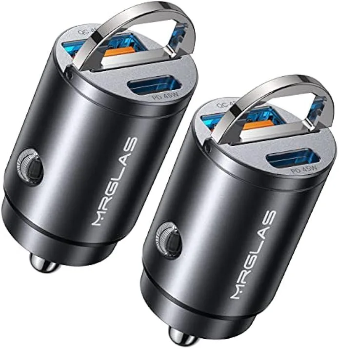 TAURKENAM TAURKENAM 90W USB C Car Charger 2-Pack Black K97 — product photo