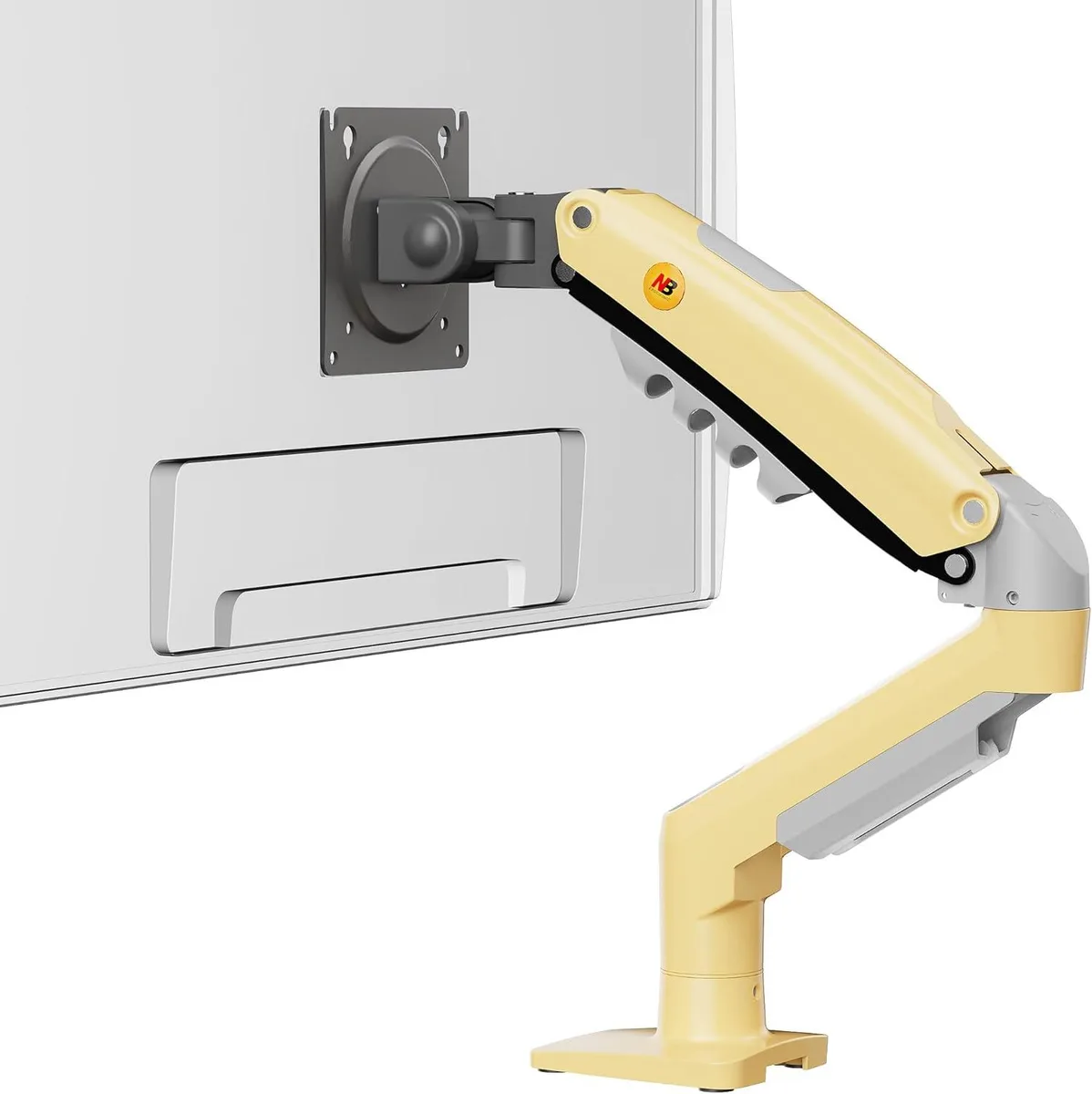 BFKK BFKK Monitor Mount 17-30" 19.8lbs Gas Spring Lava Yellow — product photo