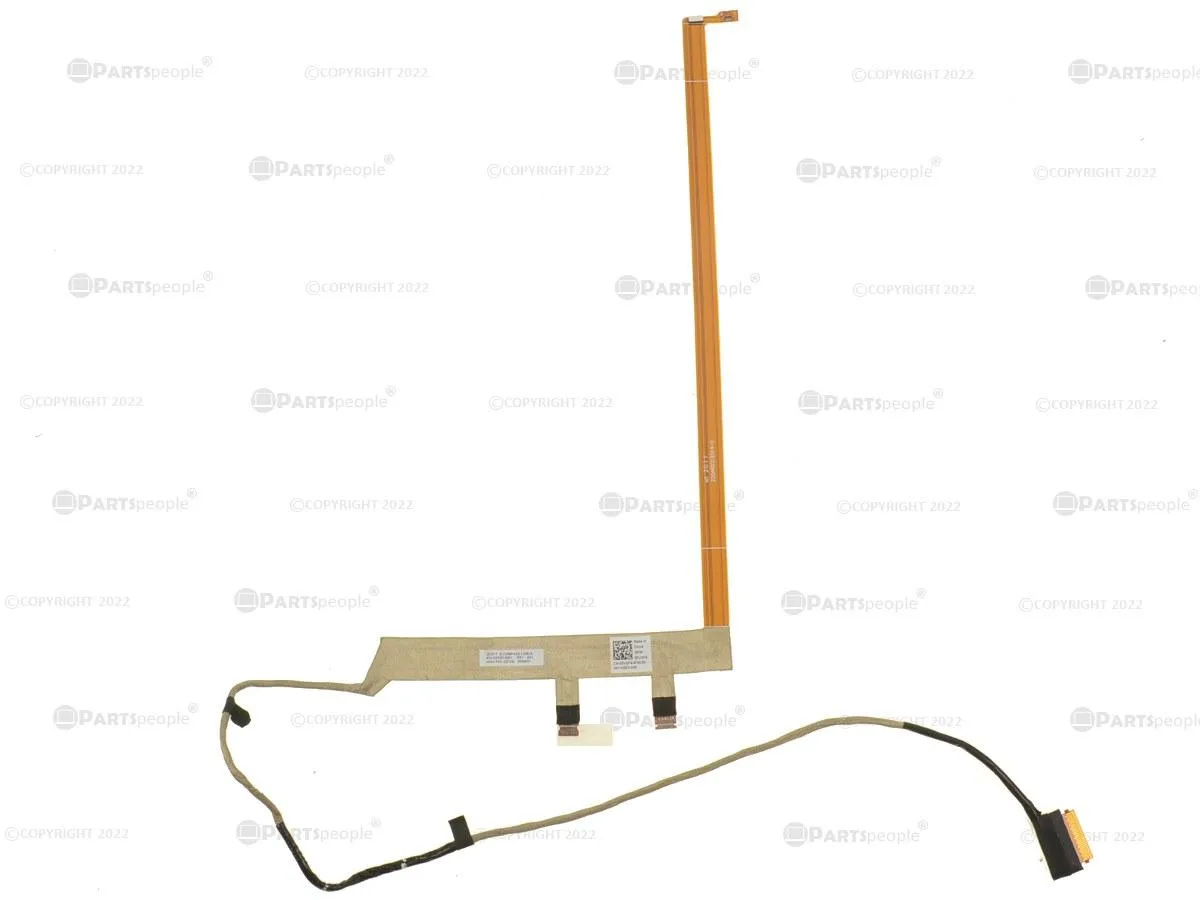 Flat ribbon flex cable with small connectors at each end