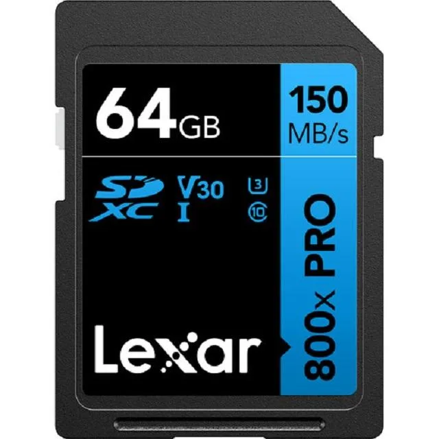Lexar Lexar 800x UHS-I SDXC memory card 64GB — product photo