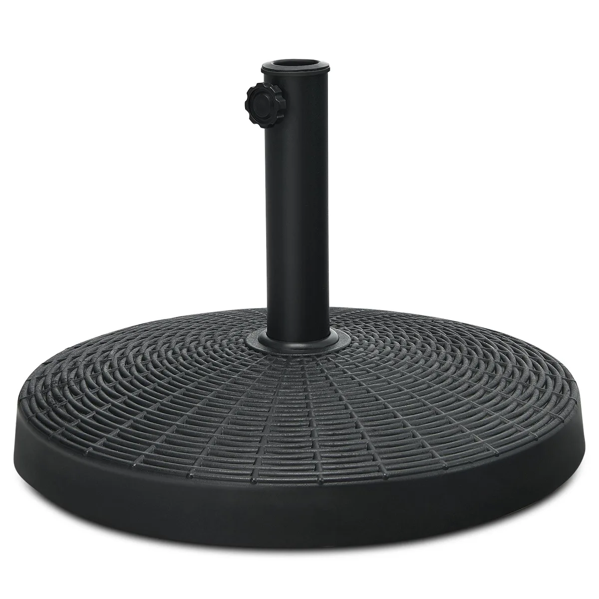 SlickBlue SlickBlue 49 LBS Resin Umbrella Base Black — product photo