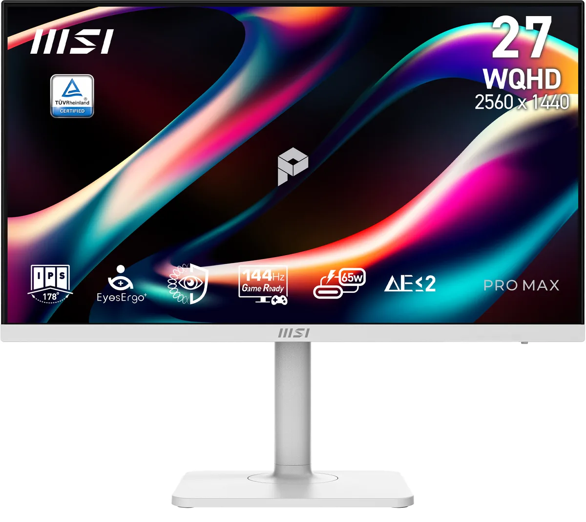MSI MSI PRO MAX 271QPHW E14 27" 1440p 144Hz IPS monitor — product photo