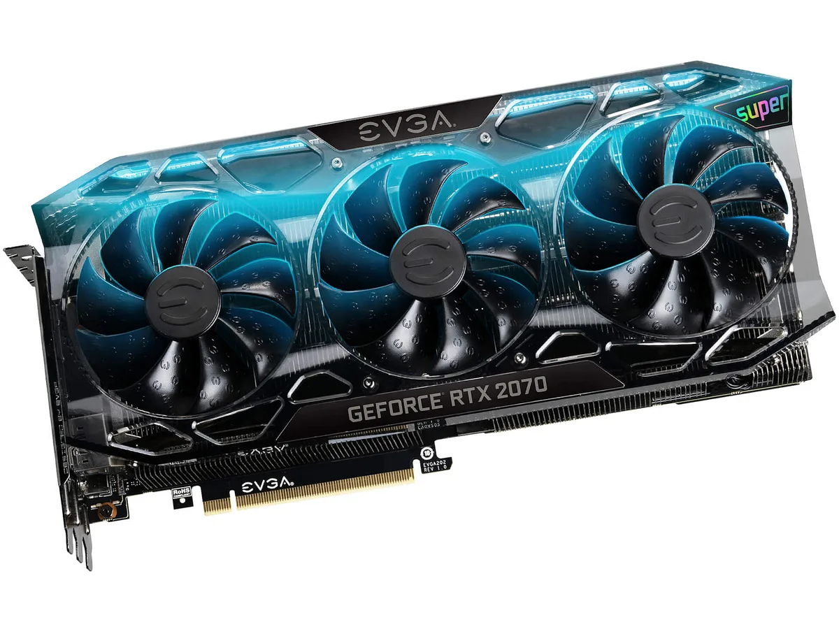 EVGA EVGA 08G-P4-3377-KR GeForce RTX 2070 SUPER graphics card — product photo
