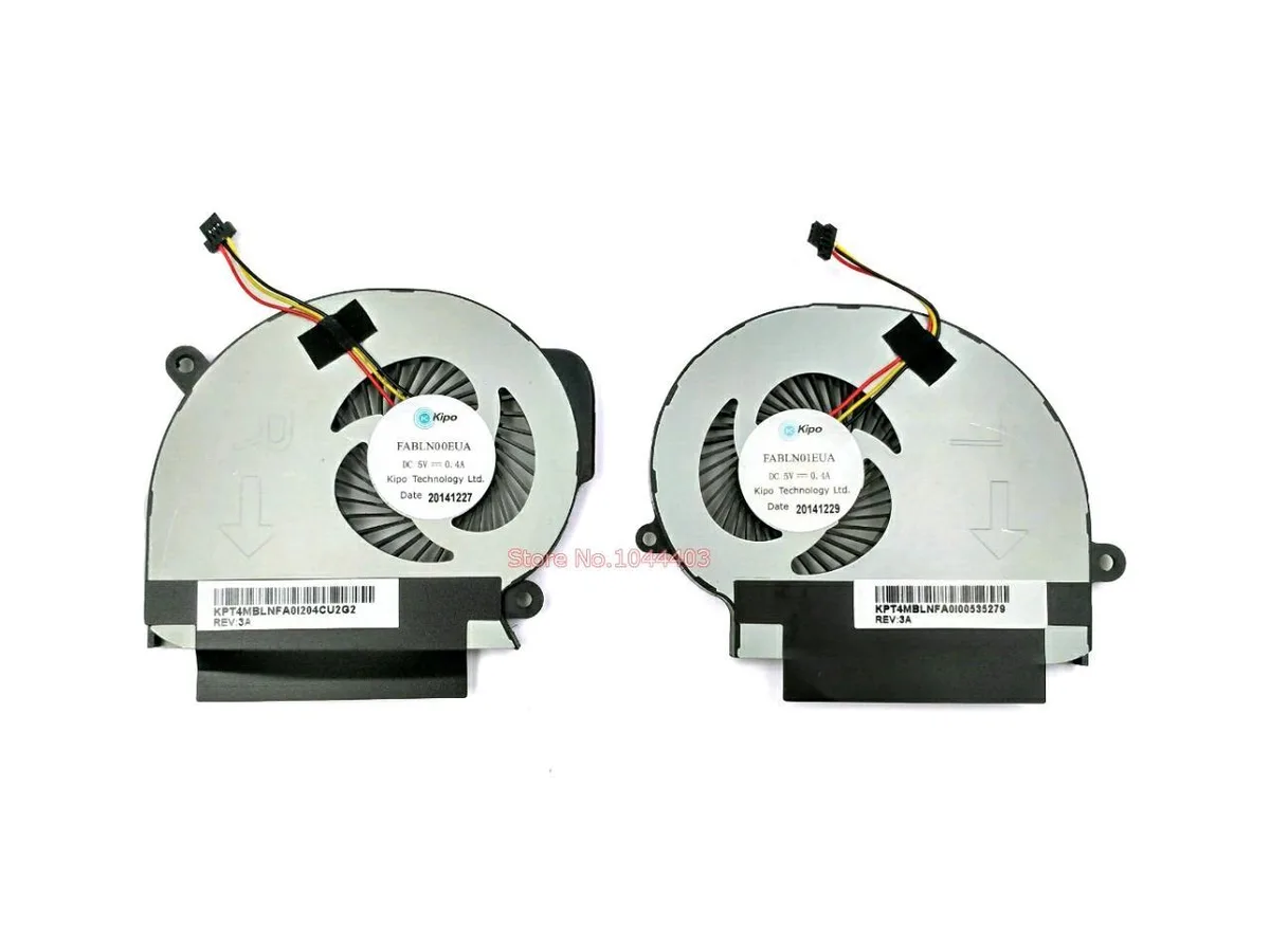 Fans Fans Laptop CPU Fan for Toshiba Satellite S55T-B Left + Right 2 Fans — product photo