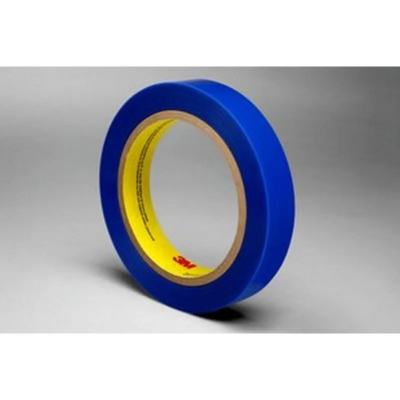 Decker Tape Products, Inc. Decker Tape Products, Inc. Blue Polyester Film Tape Silicone Adhesive 2in x 72yd Case 24 — product photo