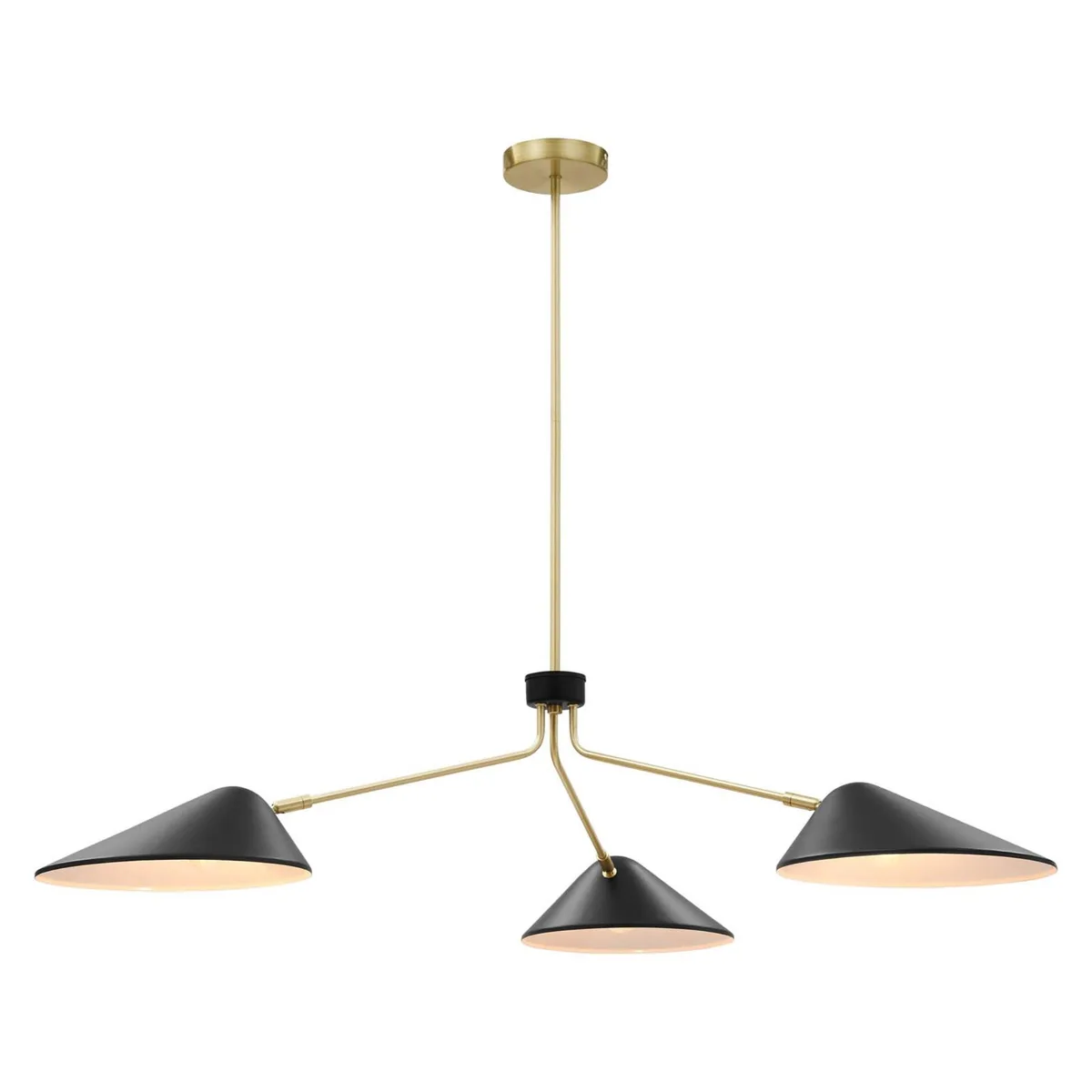 Modway Furniture Modway Furniture Journey 3-Light 14" Arm Pendant decorative shelving — product photo