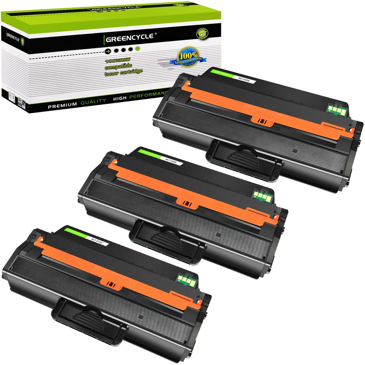 GREENCYCLE GREENCYCLE MLT-D103L 3 Pack Black Toner Cartridge — product photo