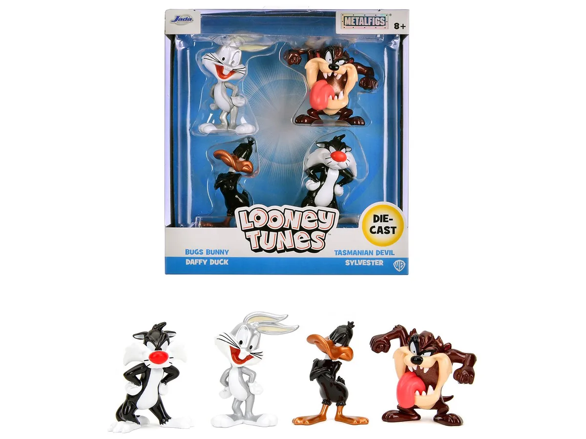 Jada Jada Looney Tunes Metalfigs Diecast Figures Set of 4 2.5 inch — product photo