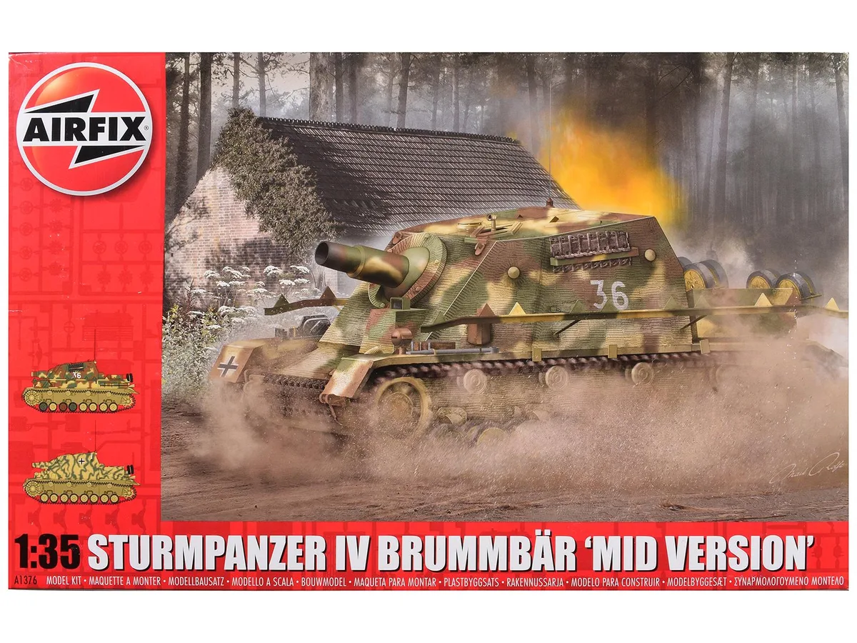 Airfix Airfix Sturmpanzer IV Brummbar Mid Version 1/35 hobby collectible — product photo