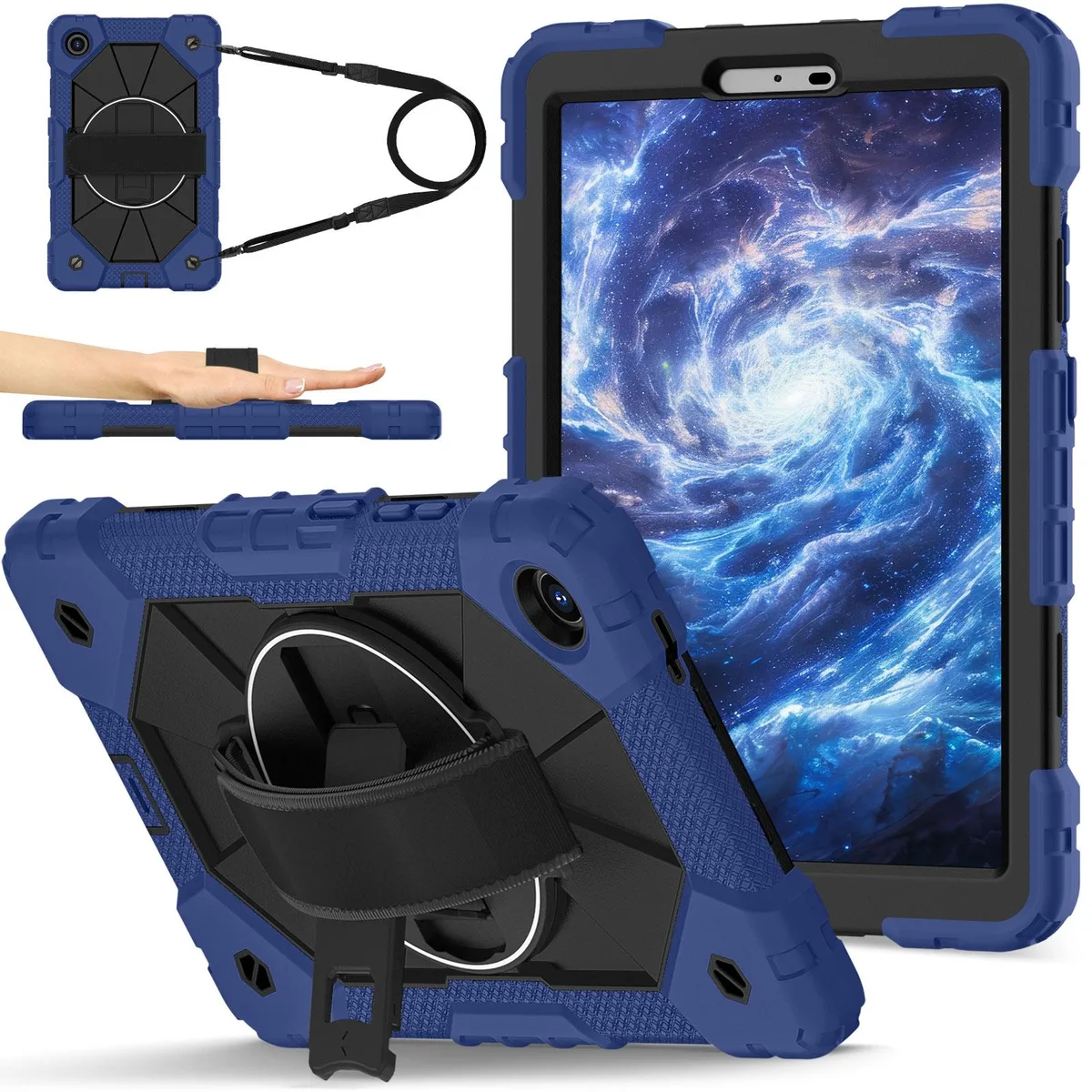 Werleo Werleo TB305XU Shockproof Tablet Case for Lenovo Tab One 8.7 2025 / Tab K9 8.7 2025 Navy Blue — product photo