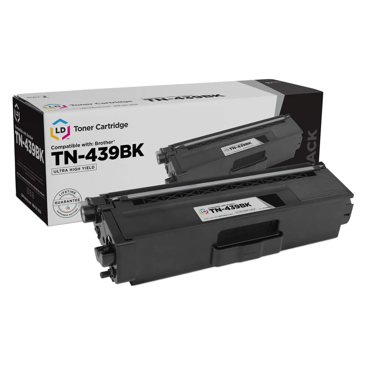 Brother LD Compatible Brother TN439BK Ultra High Yield Black Toner Cartridge 9000 Pages — product photo