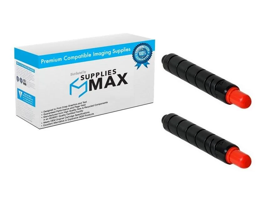 SuppliesMax SuppliesMax Compatible Black Toner Cartridge 2-Pack 36000 Pages — product photo