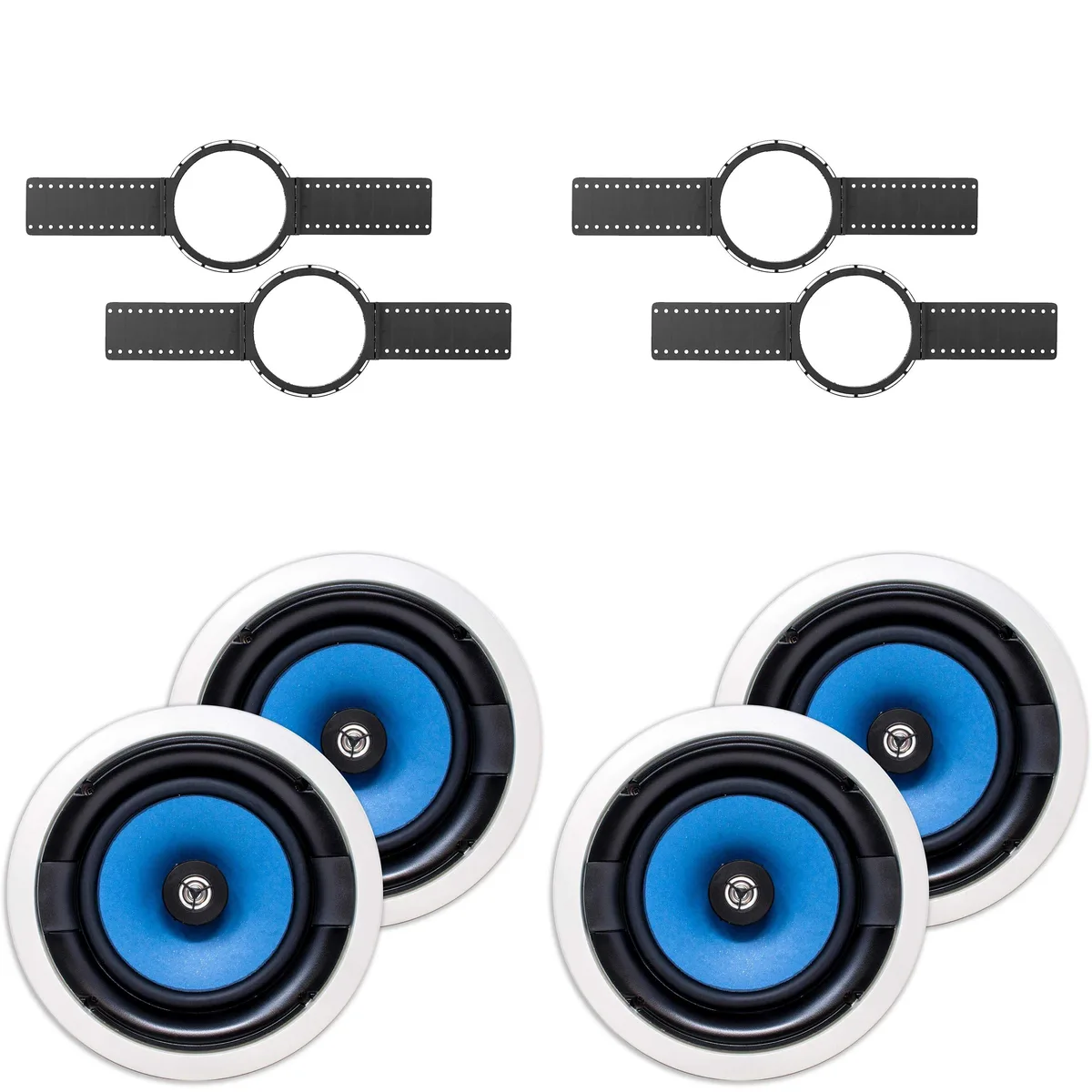 KLH KLH CK-6800 Install Kit + Legrand MS3800 8" In-Ceiling Speakers (Pair) — product photo