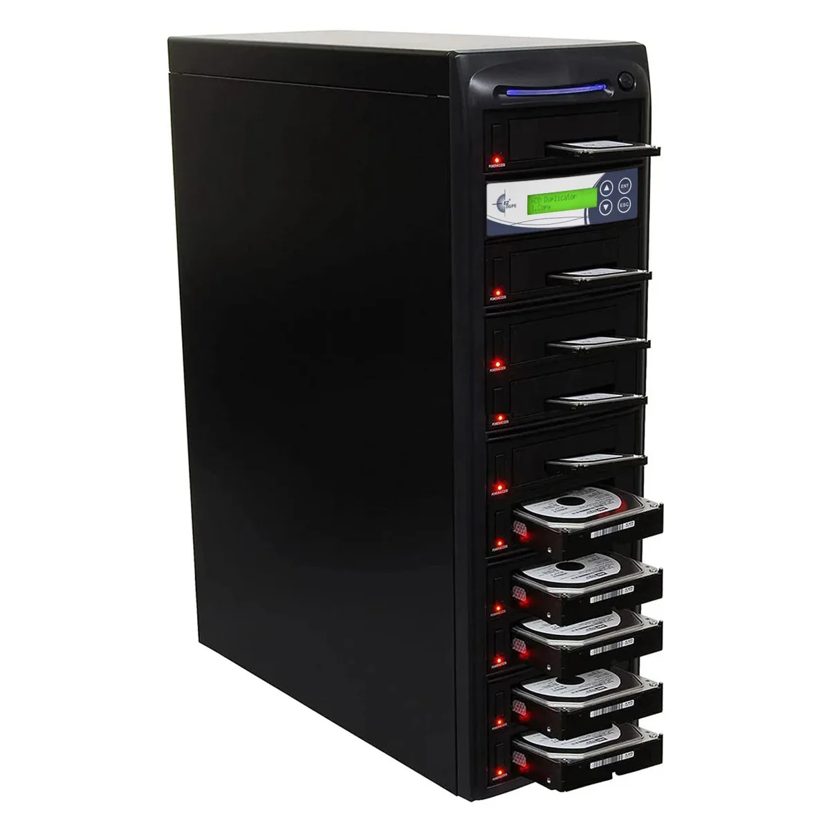 SPARTAN SPARTAN 1-to-9 SATA HDD/SSD Duplicator H09HSHEB — product photo