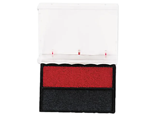 U. S. Stamp &amp; Sign U. S. Stamp &amp; Sign P4850BR stamp pad, red/blue — product photo