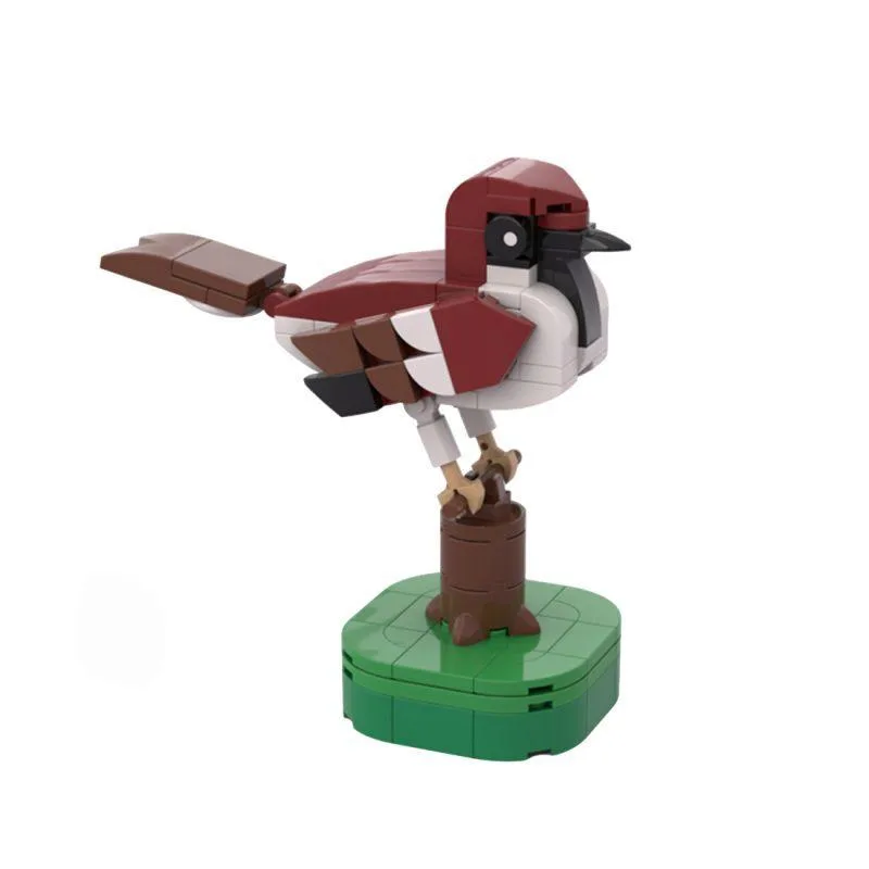 ZITIANYOUBUILD ZITIANYOUBUILD MOC-190893 Italian Sparrow 112PCS Building Blocks Educational — product photo