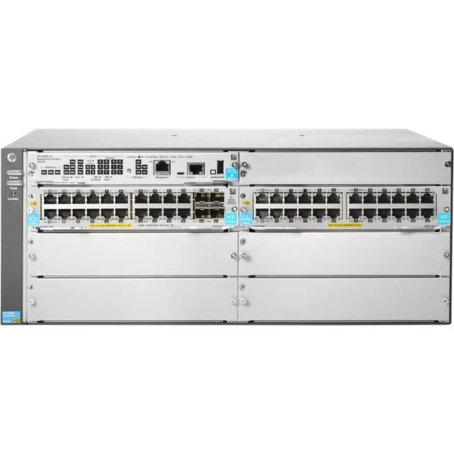 HPE HPE 5406R 44GT PoE+/4SFP+ (No PSU) v3 zl2 network switch — product photo