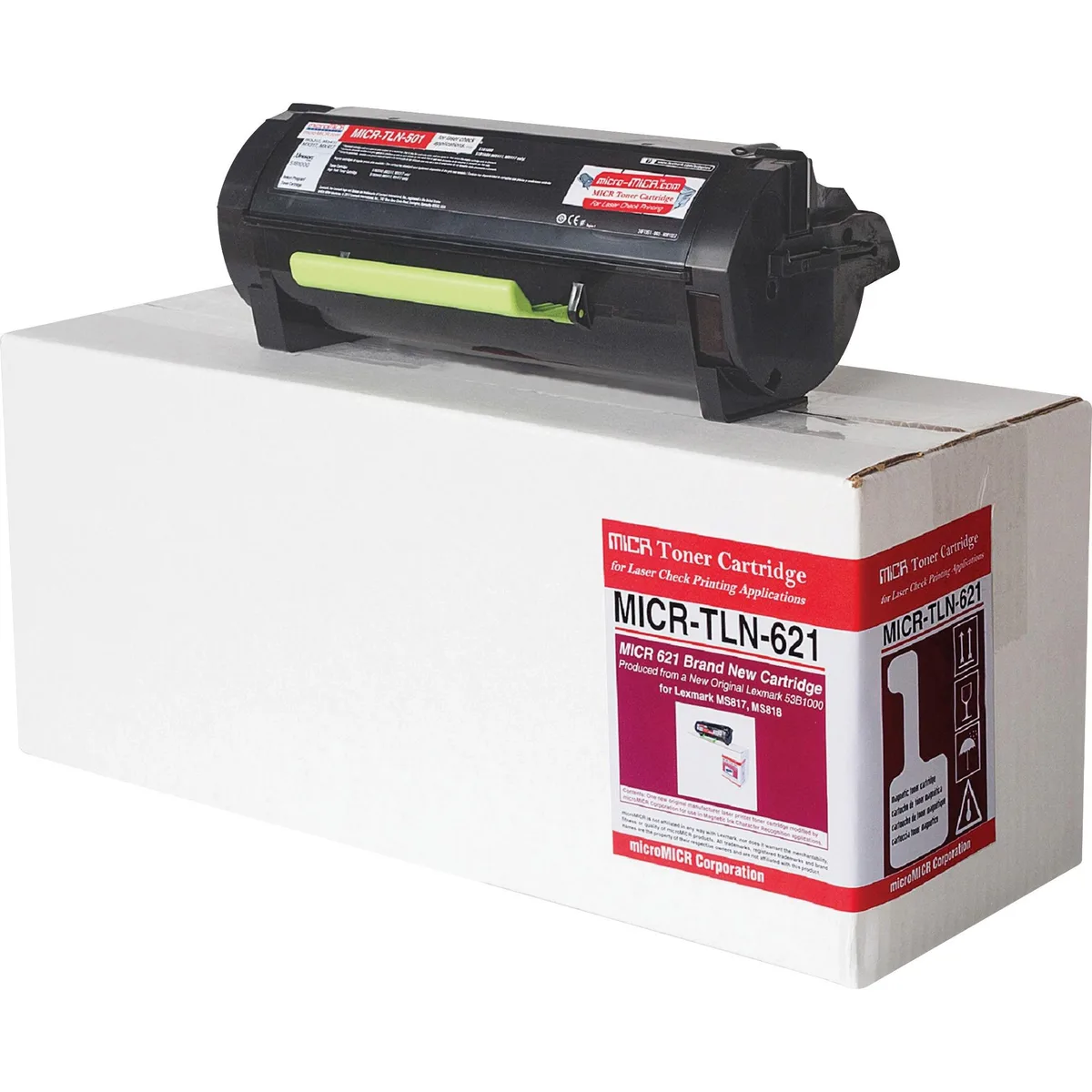 microMICR Corporation microMICR Corporation MICRTLN621 Toner Cartridge Black 11000 Pages (OEM 53B1000) — product photo