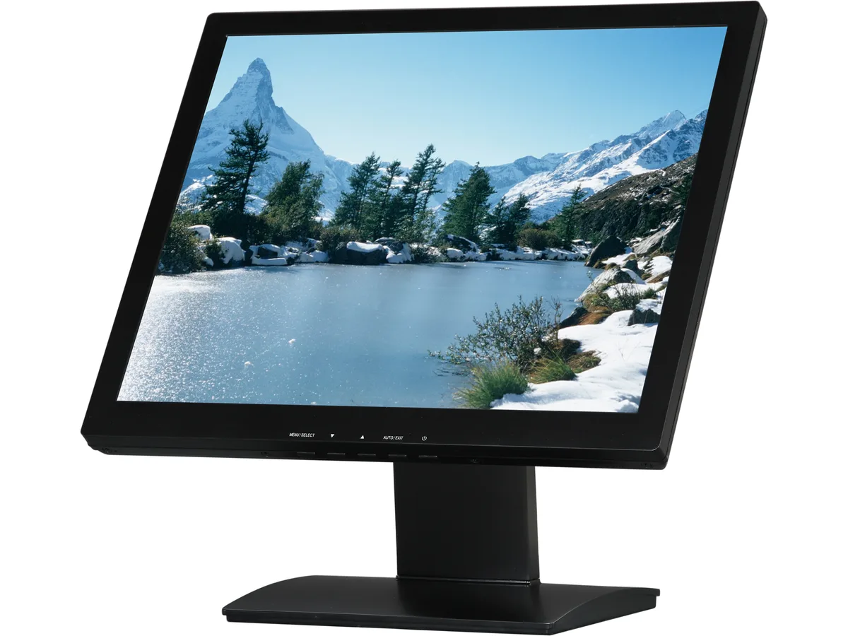 VIEWERA VIEWERA V177TP 17" portable monitor 5-wire resistive touch D-Sub USB — product photo