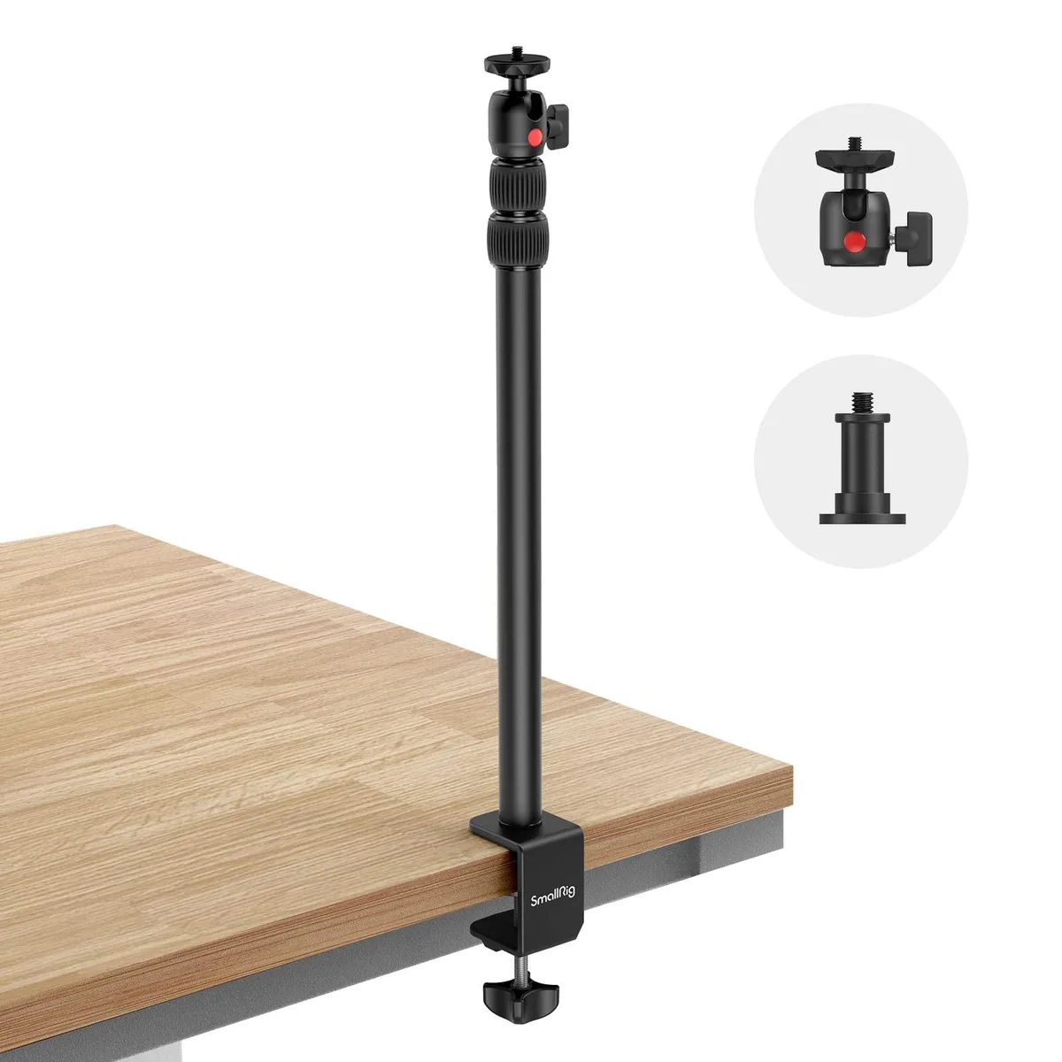 Neewer 3488-SS Camera Desk Mount Stand 19-39in Black — product photo