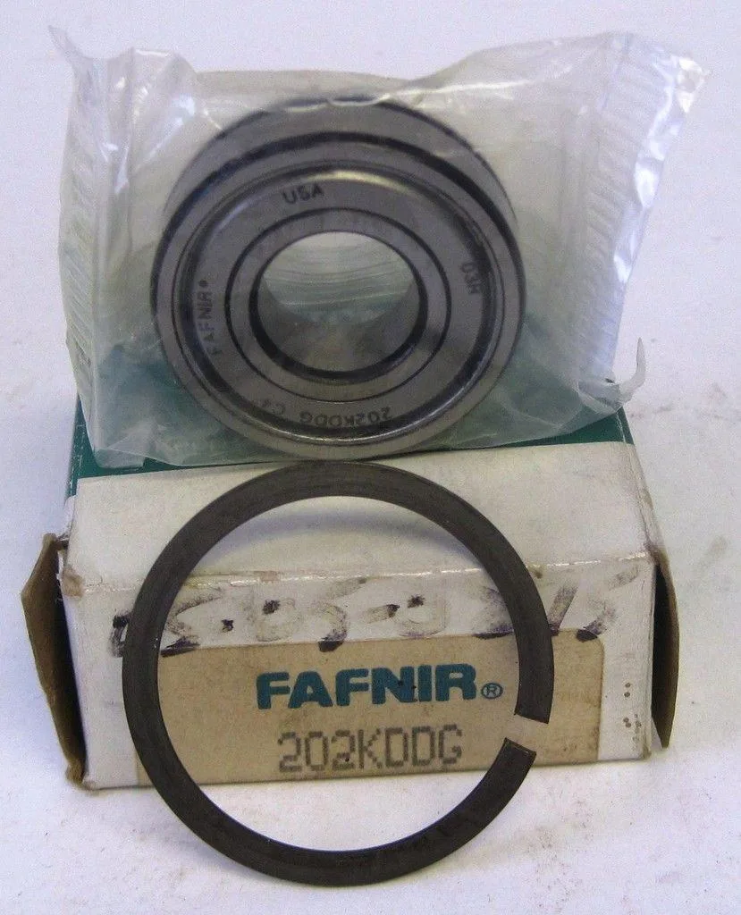 Timken Timken 202KDDG bearing 15mm 35mm 11mm double shield snap ring — product photo