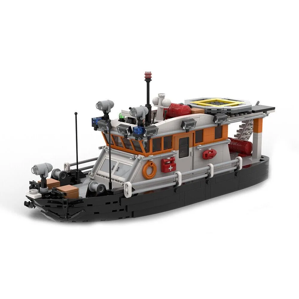 ZITIANYOUBUILD ZITIANYOUBUILD 601 Patrol Boat Building Set 61813 — product photo