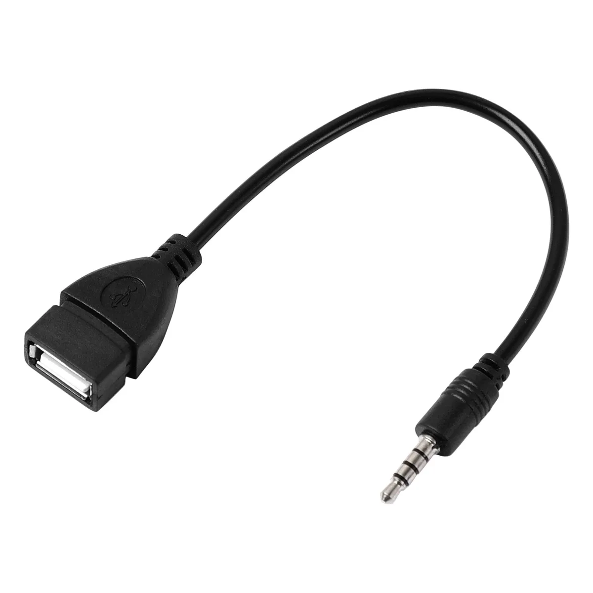 Unique-Bargains Unique-Bargains USB 2.0 Female to 3.5mm Male AV Adapter Conduit 15cm — product photo