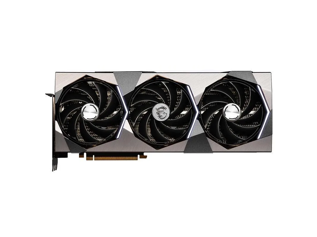 MSI MSI GeForce RTX 4080 16GB SUPRIM X graphics card — product photo