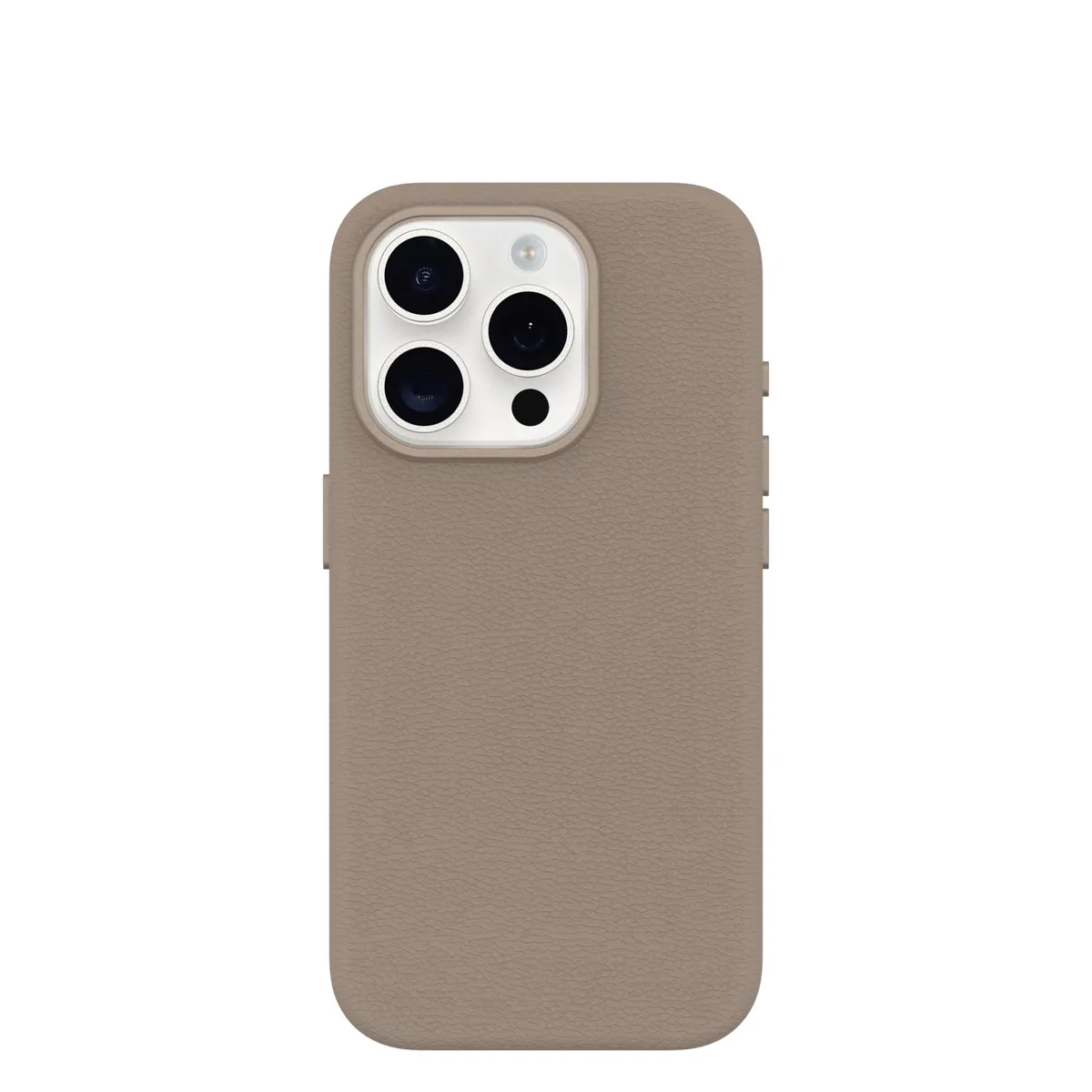  OtterBox Symmetry Series Cactus Leather Case iPhone 15 Pro 77-99720 Grey Comfort — product photo