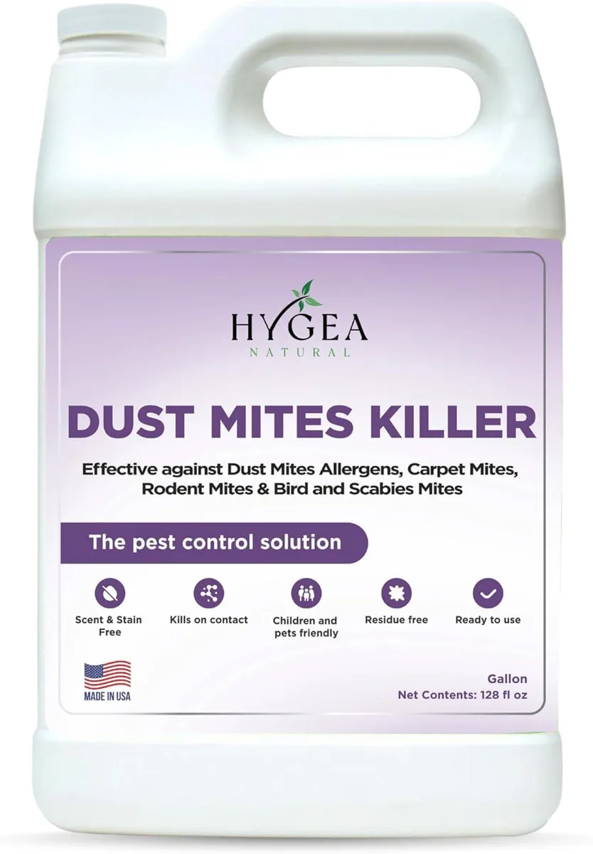 Hygea Products, LLC Hygea Products, LLC Dust Mite Spray 128oz unscented — product photo