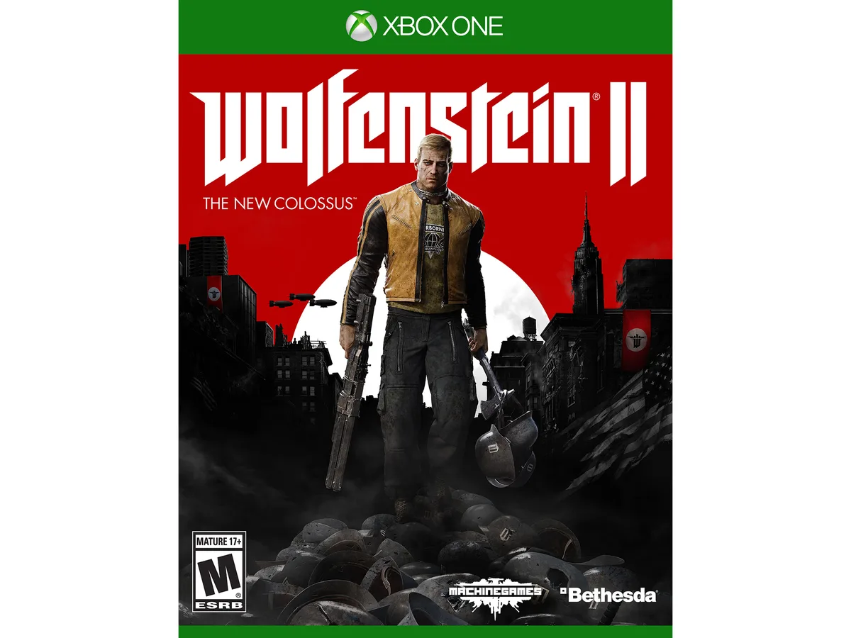 Bethesda Softworks Bethesda Softworks Wolfenstein 2 The New Colossus xbox one video game — product photo