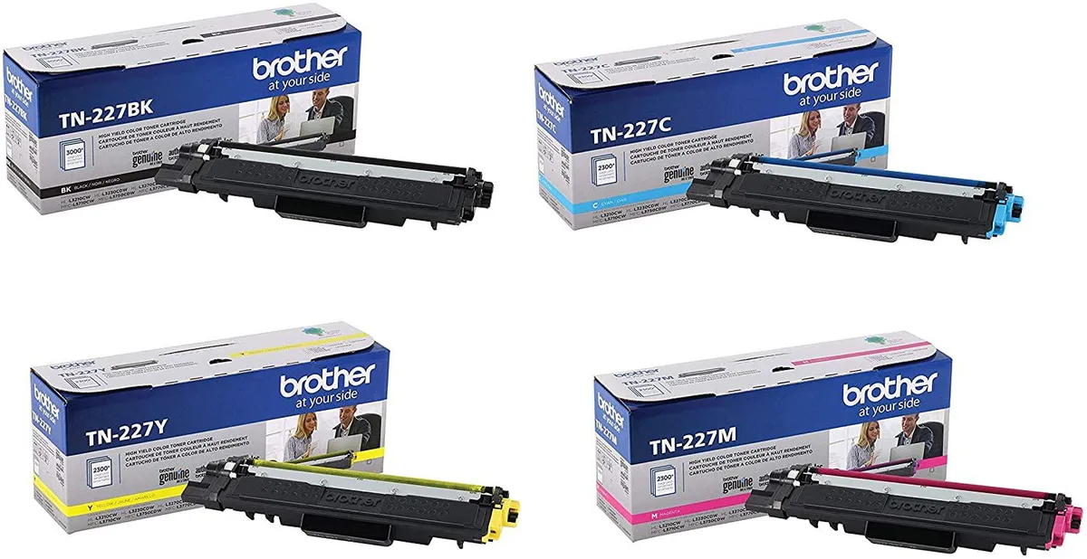 Brother Brother TN227 High Yield 4-Colour Toner Set — product photo