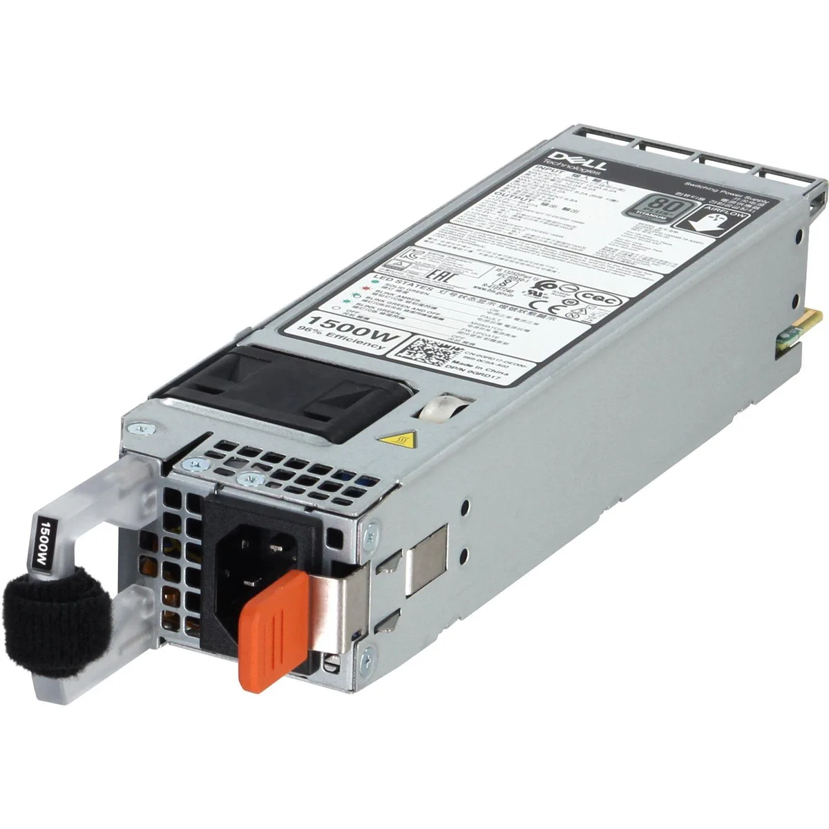 DELL DELL GRD17 1500W Titanium 60mm MHS Hot-Plug Power Supply — product photo
