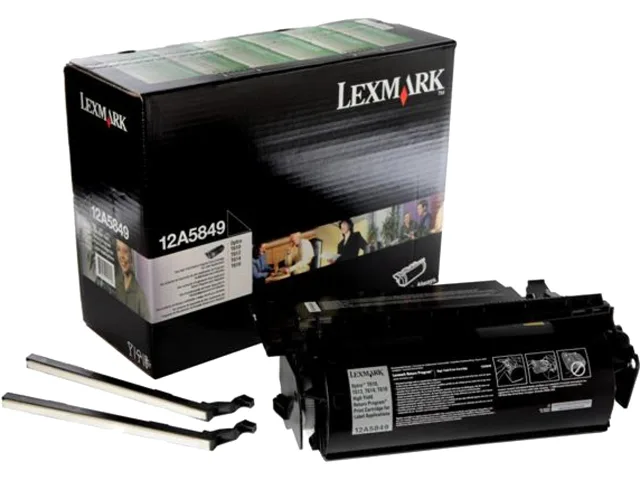 Lexmark Lexmark 12A5849 toner cartridge black 25000 pages — product photo