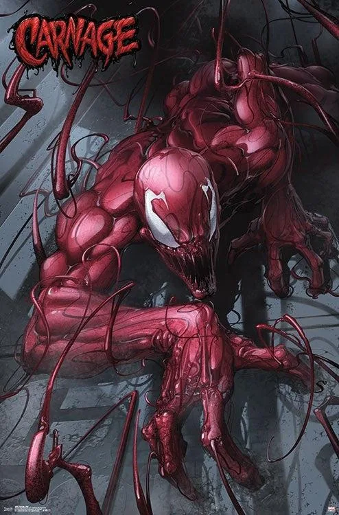 Carnage wall art print 22 x 34 on heavy paper