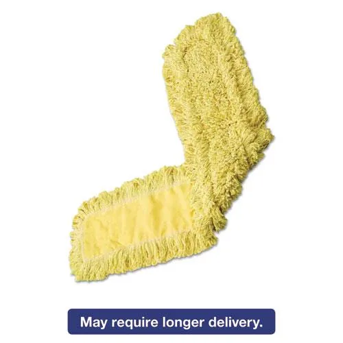 Rubbermaid Rubbermaid FGJ15100YL00 Looped-End Dust Mop Head 12 x 5 Yellow cleaning — product photo