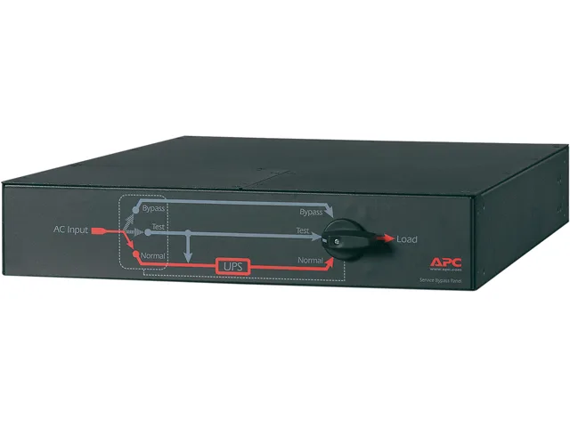 APC APC SBP5000RMT2U Service Bypass Panel PDU 200/208/240 V 19 inch Rack-Mountable — product photo