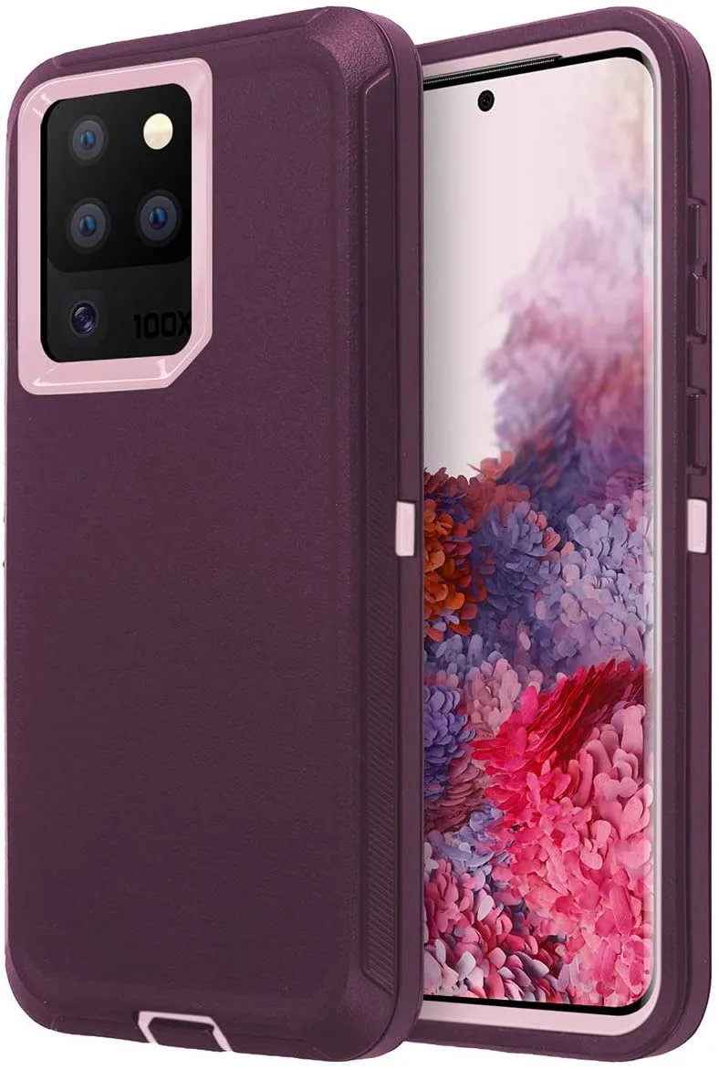 AICase AICase Tough+ Full Body Rugged Case for Samsung Galaxy S20+ Plus Purple — product photo