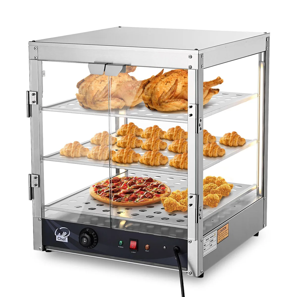 Yescom USA, Inc. Yescom USA, Inc. 26FWM012-202024-11 3-Tier 20" Warming Tray — product photo