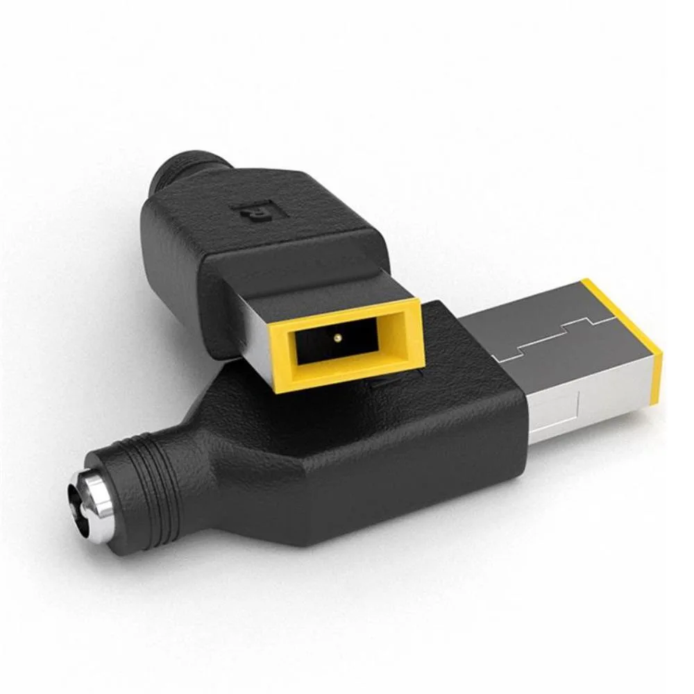 Ruth's sister Ruth's sister 5.5x2.1mm Female to Square Plug Adapter for Lenovo ThinkPad X230S — product photo