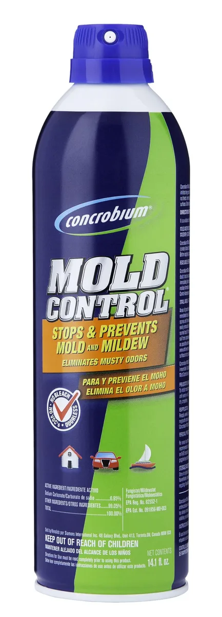 Concrobium 27400CAL aerosol can, 14.1 oz, silver finish