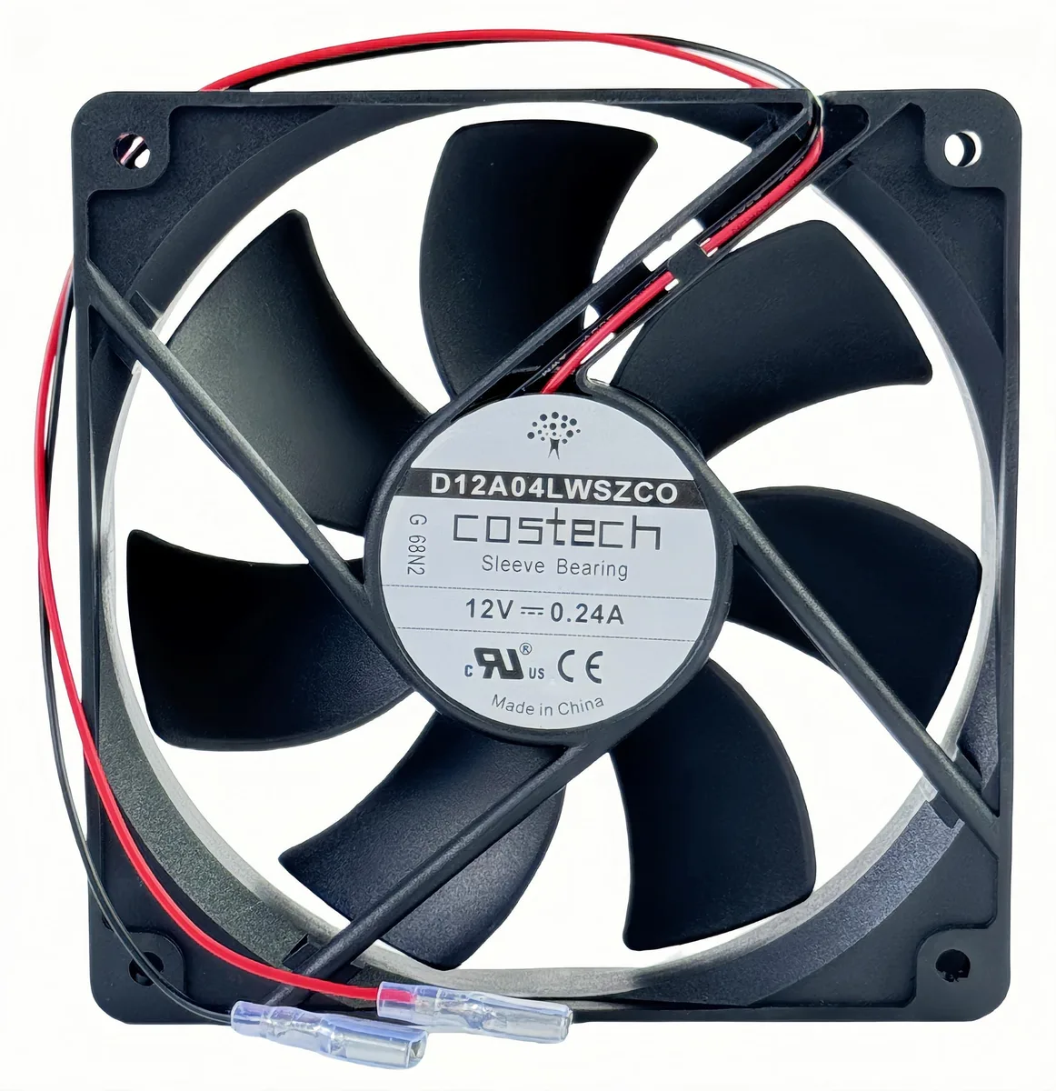 Vszerda Vszerda D12A04LWSZC0 120 mm case fan 12V 0.24A 3200 rpm 36 dB 2-wire — product photo